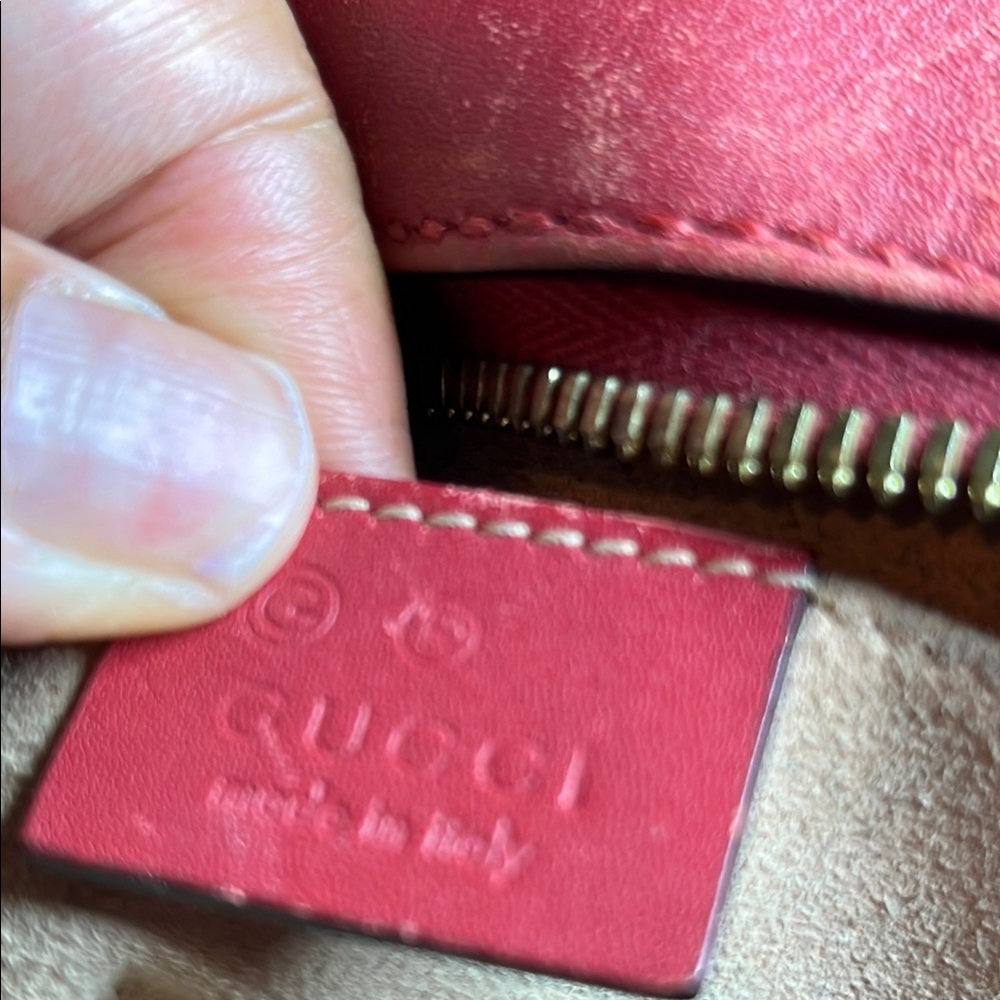 Gucci Blue and Gold Crossbody Bag with Iconic Design - Picture 6 of 17